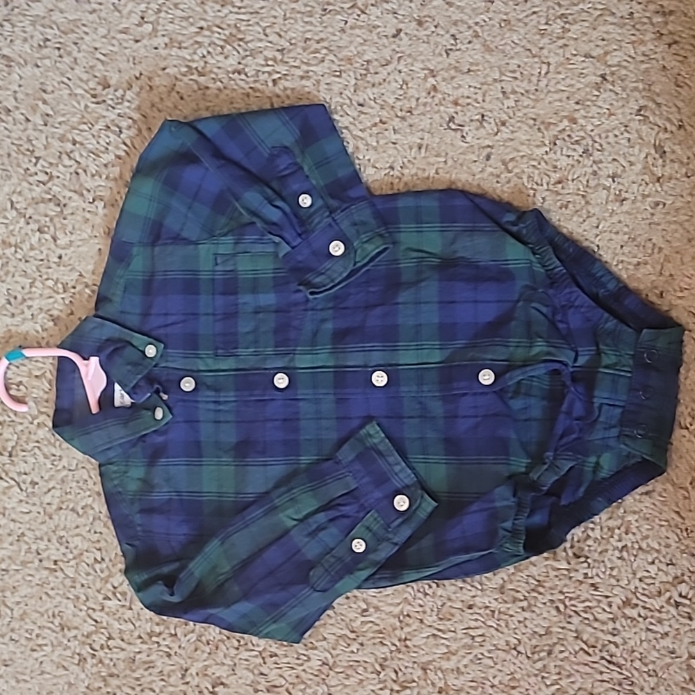 Carters plaid dress shirt